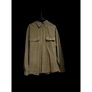 CABELA'S OUTDOOR GEAR BUTTON DOWN SHIRT, SIZE L
